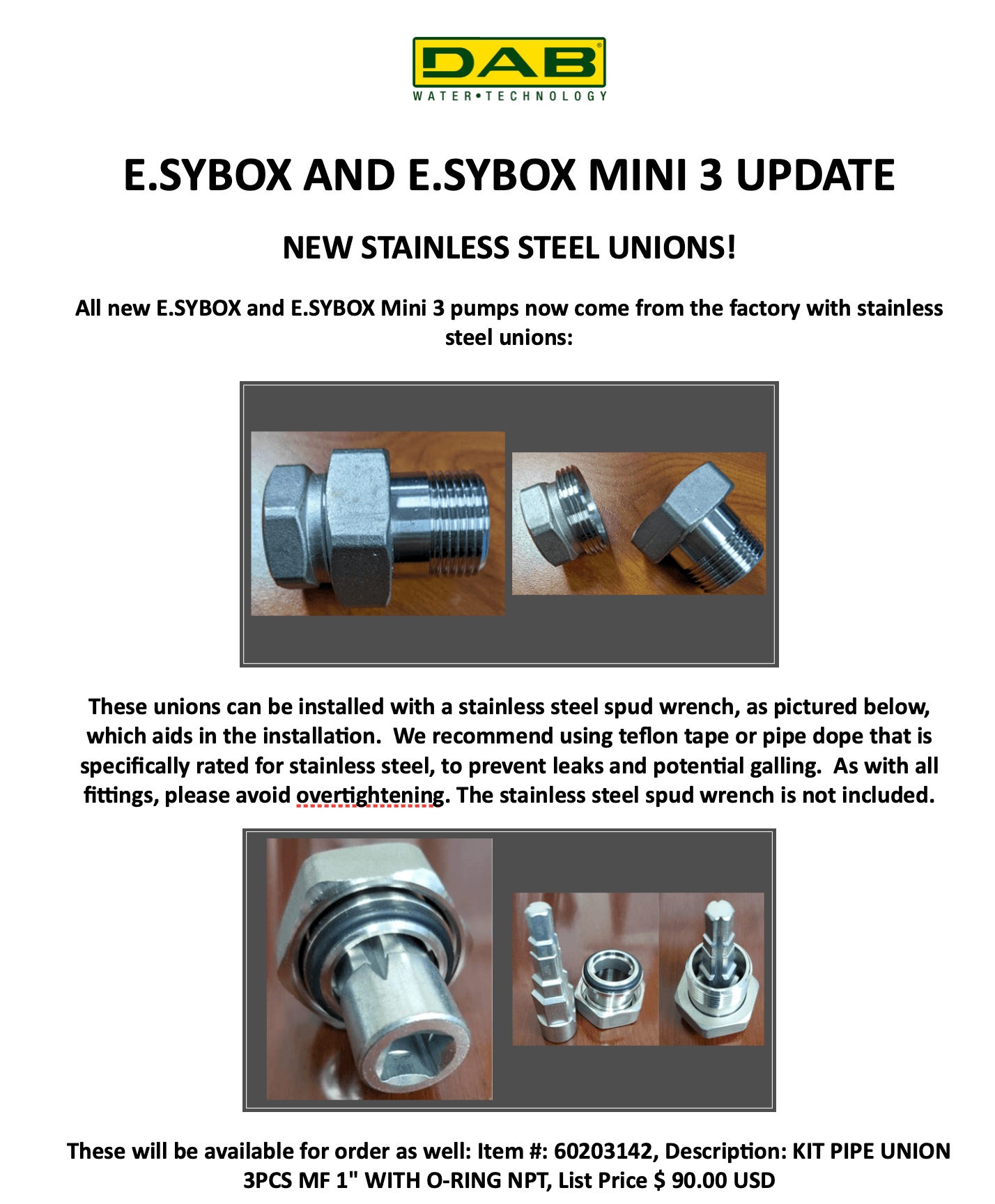 E.SYBOX MINI 3 - Double Booster Pump System Kit